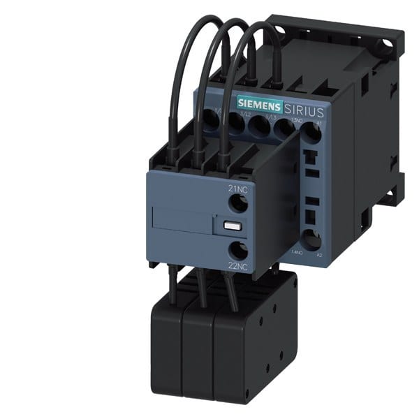 SIEMENS - Schütz, AC-6B, 12,5kVAr/400V, 1S+1Ö, AC 24V, 50/60Hz, Baugr. S00