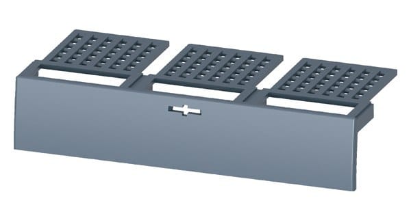 SIEMENS - Klemmenabdeckung 3-polig 1 Stück Zubehör für: 3VA1 250