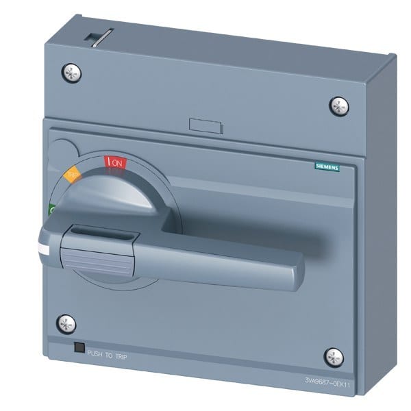 SIEMENS - Frontdrehantrieb Standard IEC IP30/40 Zubehör für: 3VA15/25 1000