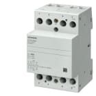 SIEMENS - INSTA-Schütz mit 4 Öffnern Kontakt für AC 230V, 400V 63A Ansteuerung AC 24V