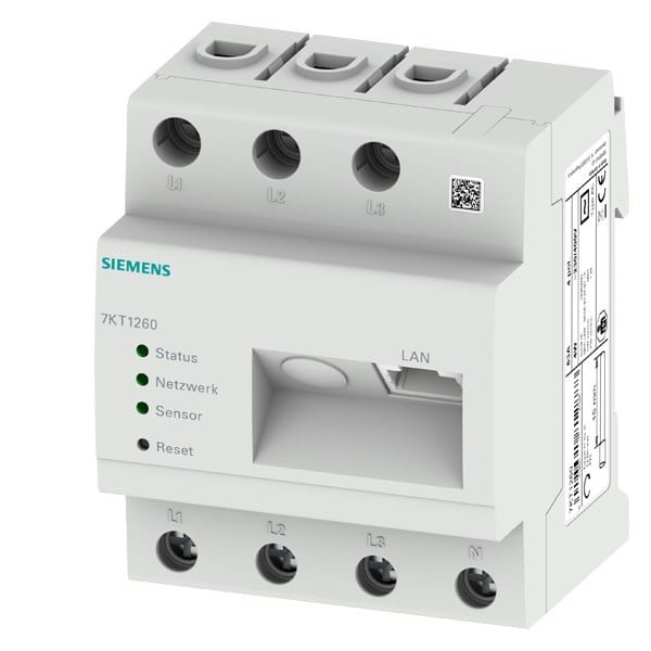 SIEMENS - Datenmanager, 3-phasiges Messgerät, max. 96 Verbraucher, integrierter Webserver
