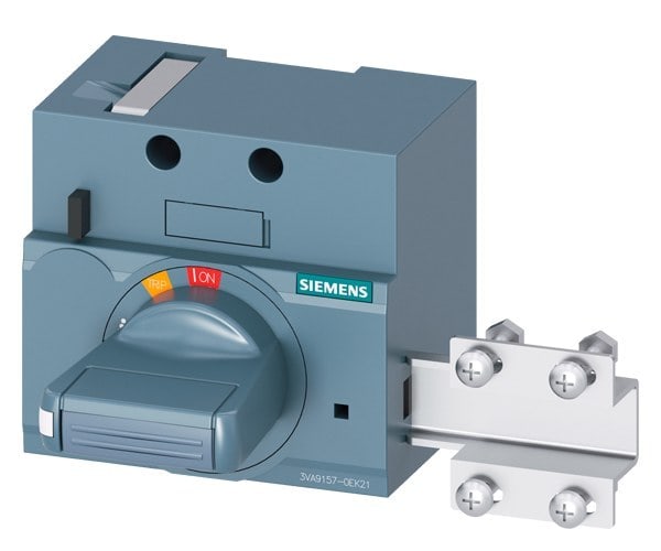 SIEMENS - Frontdrehantrieb Standard mit Türverriegelung IEC IP30/40 Zubehör für: 3VA1