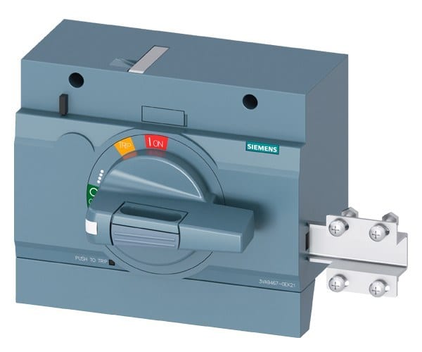 SIEMENS - Frontdrehantrieb Standard mit Türverriegelung IEC IP30/40 Zubehör für: 3VA1