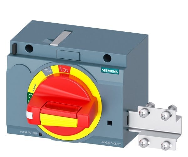 SIEMENS - Frontdrehantrieb Not-Aus mit Türverriegelung IEC IP30/40 Zubehör für: 3VA2