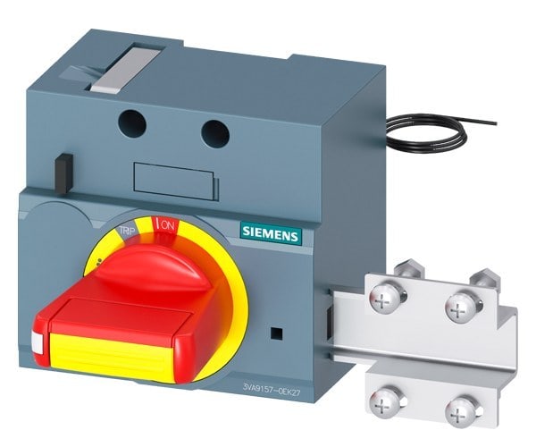 SIEMENS - Frontdrehantrieb Not-Aus mit Türverriegelung IEC IP30/40 Beleuchtungs-Kit 24V DC