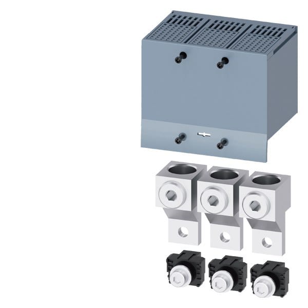 SIEMENS - Rundleiteranschlussklemme groß 3 Stück Zubehör für: 3VA2 100/160/250