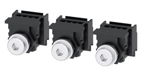 SIEMENS - Schraubenflachanschluss 3 Stück Zubehör für: 3VA1 100/160