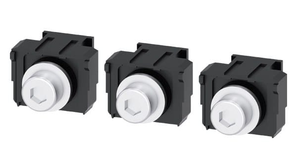 SIEMENS - Schraubenflachanschluss 3 Stück Zubehör für: 3VA1 250