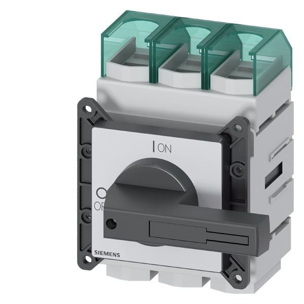 SIEMENS - SENTRON, Lasttrennschalter 3LD, Hauptschalter, 3-polig, Iu: 160 A