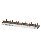 SIEMENS - Stiftsammelschiene kompakt, 10mm2 Anschluss 3p/N 6x AFDD 5SM6 + 6x Kompaktgerät