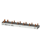 SIEMENS - Stiftsammelschiene kompakt, 10mm2 Anschluss: 2p (L &- N) 1x FI 2-pol + 5x ...