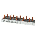 SIEMENS - Stiftsammelschiene 10mm2, 2-phasig, 40x (1PH+N+HS), 1055mm schneidbar