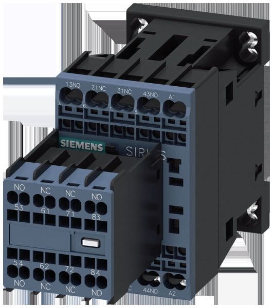 SIEMENS - Hilfsschütz, 4S+4Ö, AC 230V, 50/60Hz, S00, Federzuganschluss