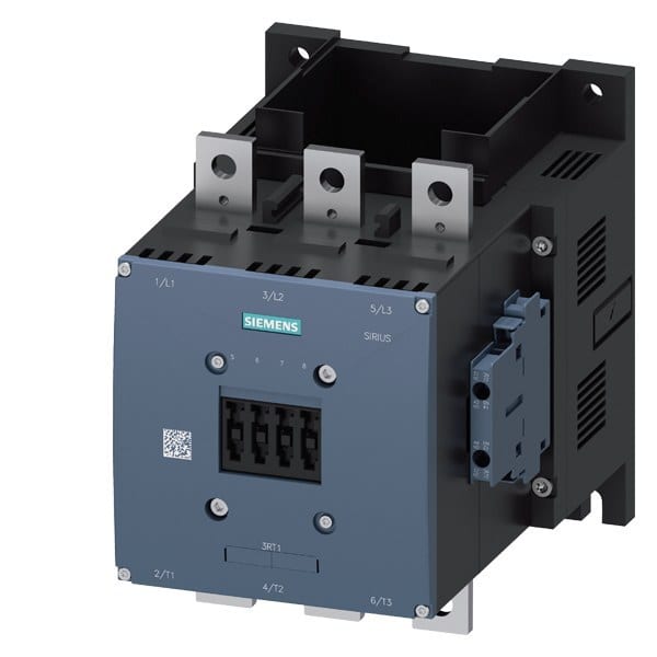 SIEMENS - Schütz, AC-3e, 400 A/200 kW/400V, 3-polig,2S+2Ö,Anschlussschiene/Schraubansch...