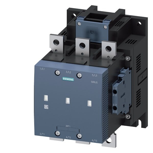 SIEMENS - Vakuumschütz,AC-3e,265A/132kW/400V,3-polig,AC/DC500-550V,2S+2Ö,Anschlussschie...