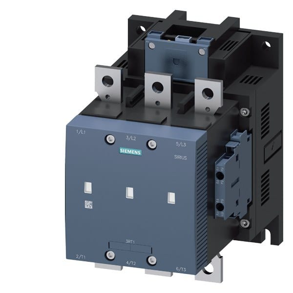 SIEMENS - Vakuumschütz,AC-3e,225A/110kW/400V,3-polig,AC/DC21-27,3V,PLC-IN optional,2S+2...