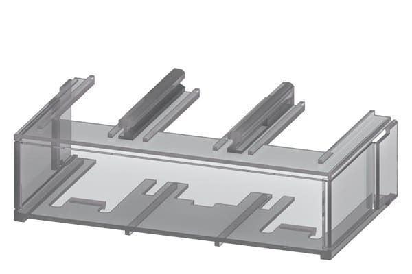 SIEMENS - Anschl.abdeckung für Schienenanschlüsse zwischen Schütz S10/S12