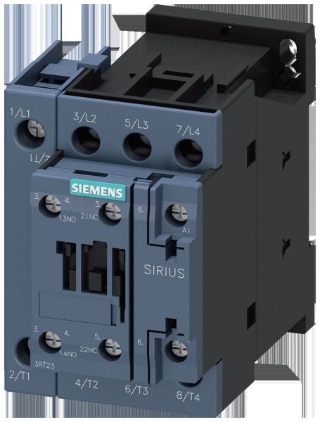 SIEMENS - Schütz, AC-1, 35 A/400 V/40 °C, S0, 4-polig, AC 110V, 50/60Hz, 1S+1Ö