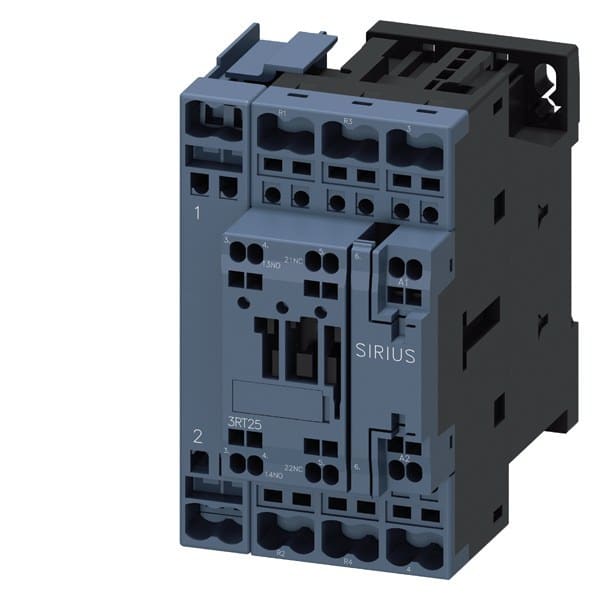 SIEMENS - Schütz 2S+2Ö, AC-3, 11kW AC24V 50Hz 4pol. 2S+2Ö
