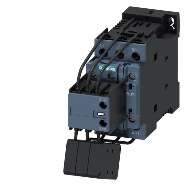 SIEMENS - Schütz, AC-6B, 25kVAr/400V, 1S+2Ö, DC 110V, 3-polig