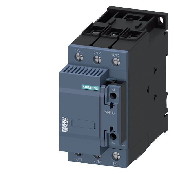 SIEMENS - Schütz, AC-6B, 75kVAr/400V, 1S+1Ö, AC 230V, 50/60Hz, 3-polig, Schraubanschluss