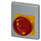 SIEMENS - Isolierstoff-Frontpl. IP55, not-aus-Drehantrieb Bgr.S0, S2, S3