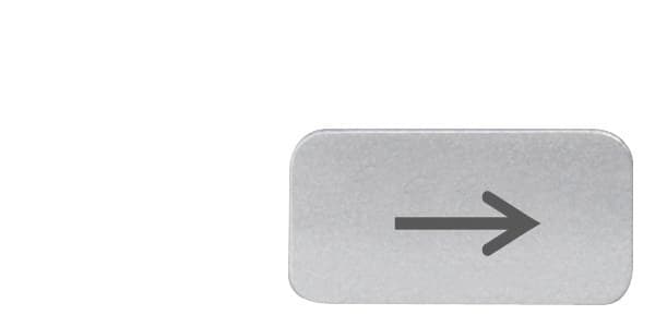 SIEMENS - Bezeichnungsschild für 3SB2 Symbol: BEWEGUNG PFEILRICHTUNG*