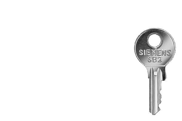 SIEMENS - Schlüssel für Schloss CES, Schließnr. SB2