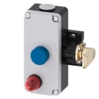 SIEMENS - SIRIUS-Seilzugschalter+Hebel Metallg., 2xM25x1,5 2S+2Ö, Verrastung EN ISO 13850