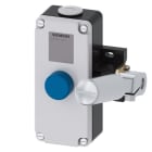 SIEMENS - Bandschieflaufgerät, 2x M25x1,5 2S+2Ö, Rastung EN ISO 13850 Druckknopfentrieg...