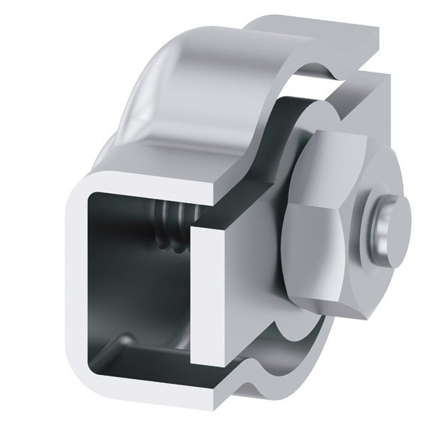 SIEMENS - Seilklemme, simplex, 3 mm, Verpackung im Set (4 Stück)