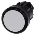 SIEMENS - Drucktaster, 22mm, rund, Kunststoff, grau, Druckknopf