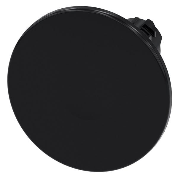 SIEMENS - Pilzdrucktaster, 22mm, rund, Kunststoff, schwarz, 60mm