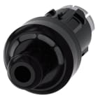 SIEMENS - ID-Schlüsselschalter, 22mm, rund, Kunststoff, schwarz, RFID, Schaltwinkel 3x45°