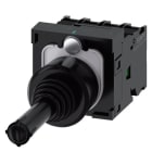 SIEMENS - Koordinatenschalter, 22mm, rund, Kunststoff, schwarz, 1S, 1S, 1S, 1S