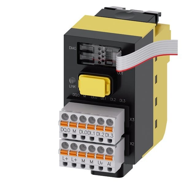 SIEMENS - Interfacemodul für PROFINET, fehlersicher, DC 24V, 1-20 Terminalmodule, Federzug