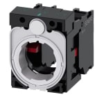 SIEMENS - Halter für 3 Module, Kunststoff, 1Ö, 1Ö, Schraubanschluss