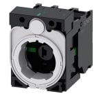 SIEMENS - Halter für 3 Module, 1S, 1S, LED-Modul, gelb, AC/DC 6-24V