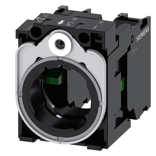 SIEMENS - Halter für 3 Module, Metall, 1S, 1S