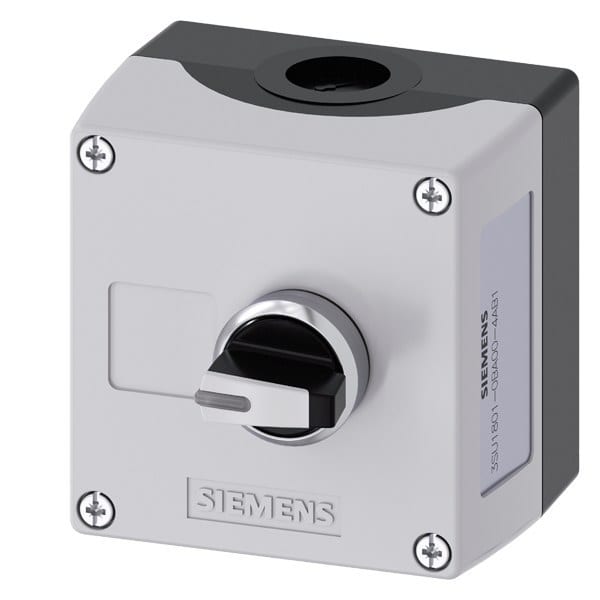 SIEMENS - Gehäuse für Befehlsgeräte, 22 mm, rund