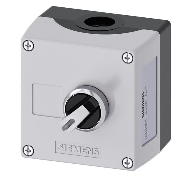 SIEMENS - Gehäuse für Befehlsgeräte, 22 mm, rund
