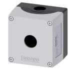 SIEMENS - Gehäuse für 4-Stellungsknebel-, ID Schlüssel-und Koordinatenschalter 22mm, rund