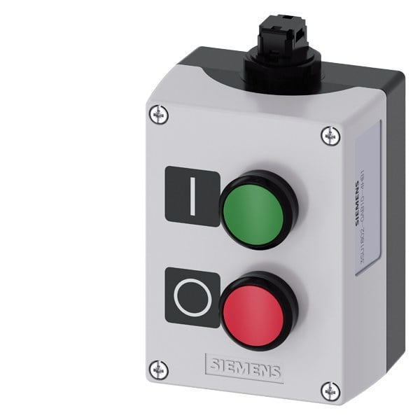 SIEMENS - AS-Interface-Gehäuse für Befehlsgeräte, 22mm, rund