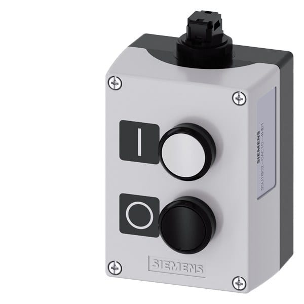 SIEMENS - AS-Interface-Gehäuse für Befehlsgeräte, 22mm, rund