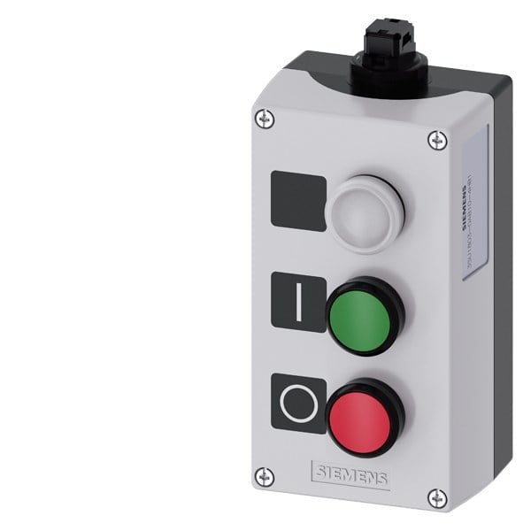 SIEMENS - AS-Interface-Gehäuse für Befehlsgeräte, 22mm, rund