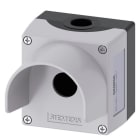 SIEMENS - Gehäuse für Befehlsgeräte, 22mm, rund, Metall, grau, 1 Befehlstelle