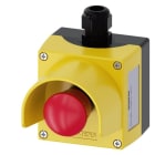 SIEMENS - AS-Interface-Gehäuse für Befehlsgeräte 22mm, Metall, gelb, Schutzkragen