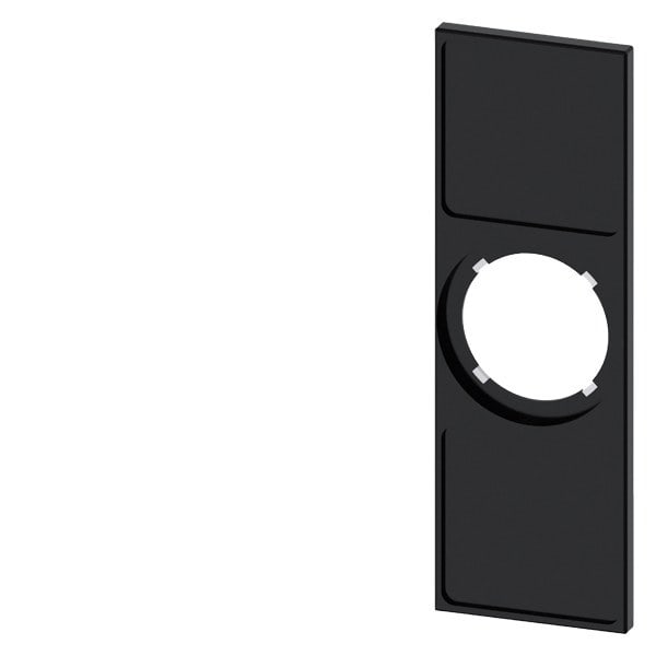 SIEMENS - Schildträger für Koordinatenschalter, schwarz, für Schildgröße 27x27mm
