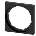 SIEMENS - Einzelrahmen für quadratisches Design, schwarz