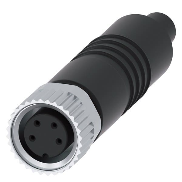 SIEMENS - Kupplung M8 mit Anschlussleitung 5m M8 Stecker 4-polig, für 3SE66